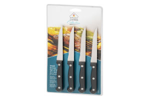 Smart Living Steak Knives - 4 CT