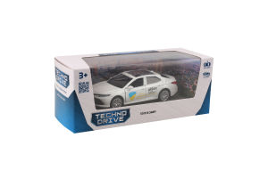 Автомодель для детей от 3лет белая №250291 Uklon Camry Toyota TechnoDrive 1шт
