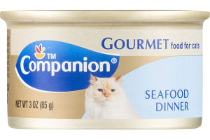 Companion Gourmet Food for Cats Seafood Dinner 3 OZ