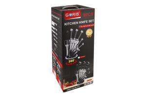 Набір ножів 9предметів KYYW231