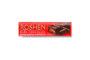 Батон шоколадний з начинкою Roshen м/у 43г