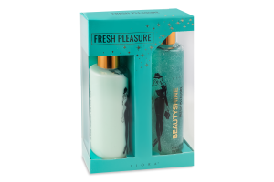 Набір Fresh pleasure Гель д/душу 250мл+Молочко д/тіла 200мл Liora