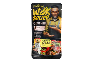 Соус универсальный пастеризованный Имбирь-кунжут Chow mein Wok sauce Pripravka д/п 140г