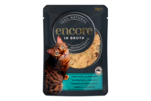 Корм для котів Encore тунець з тюлькою