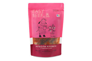 Митболы говяжьи в томатном соусе Easy beef Skott Smeat охл д/п 400г