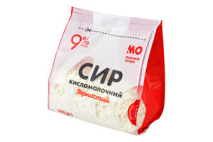 Творог 9% Зернистый Молочний острів м/у 350г