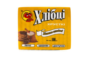 Хлебцы хрустящие Ржано-солодовые Для Вас м/у 100г