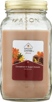 Smart Living Autumn Cinnamon & Sugar Donuts Scented Candle