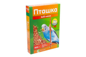 Корм д/декоративних птахів Пташка Бебі-меню 500г Продукт
