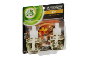 Air Wick Scented Oil Refills Zion Fall Foliage & Spice - 2 CT