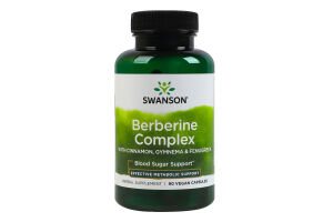 Добавка дієтична капсули вегетаріанські Berberine B Complex Swanson 90шт