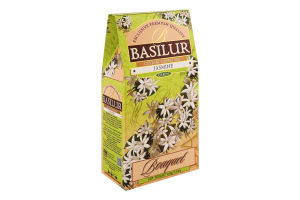 Чай зеленый Jasmine Bouquet Basilur к/у 100г