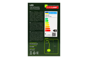 EUROLAMP LED Світильник настільний на прищіпці 5W 2800-6500K Type-C+Battery 2x1200mAh білий (48)