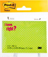 Post-It Printed Notes - 1 CT