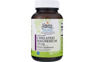 Nature's Promise 250 mg Chelated Magnesium - 90 CT