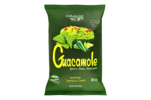 Чипси A-Maize-ing Chips зі смаком гуакамоле