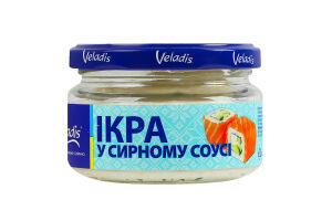 Икра мойвы в сырном соусе Veladis с/б 160г
