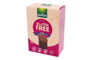 Печенье без глютена с шоколадной стружкой Gullon к/у 200г