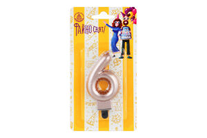 Свічка-цифра 6 900006