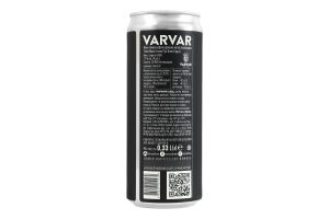 Пиво 0.33л 7.7% темное нефильтрованное непастеризованное Three Black Crows Varvar ж/б