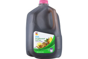 Ahold Diet Decaffeinated Iced Tea Lemon Flavor