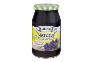 Smucker's Natural Fruit Spread Concord Grape