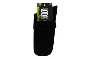 Шкарпетки чоловічі середній пагомілок Premier socks 29 чорний