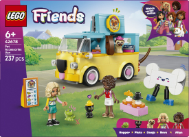 Конструктор для дітей від 6років №42678 Pet accessories van Friends Lego 237ел