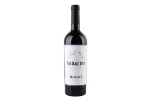 Вино Radacini Merlot червоне сухе 13% 0,75л