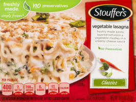 Stouffer's Classics Vegetable Lasagna