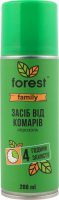 Засіб репелентний Family від комарів 200мл аерозоль Forest