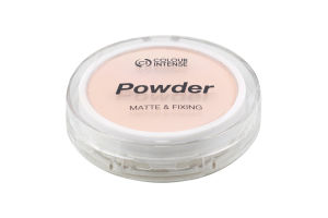 Пудра д/обличчя Паудер матуюча з спонжем та дзеркалом 13 бежевий 10г Колор Інтенс