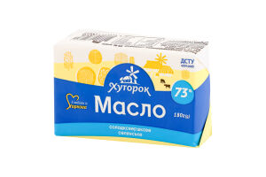 Масло солодковершкове 73% Селянське Хуторок м/у 180г