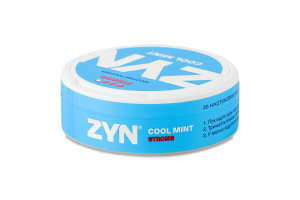 Подушечки нікотиновмісні безтютюнові Cool mint Strong ZYN 20х0.7г