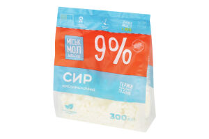 Творог 9% Міськмолзавод №1 м/у 300г