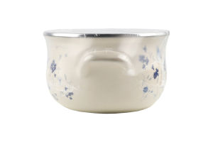 Кастрюля эмалированная 2.2л №1449039 Цветы Afyon Ev Gerecleri Zuccaciye Dis Ticaret Ltd STI 1шт