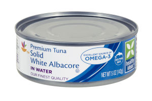 Ahold Solid White Albacore in Water Premium Tuna