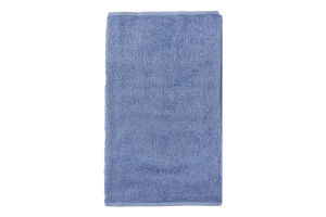 Рушник синій махровий з бордюром 40*70см 400г/м2 ГМ Текстайл