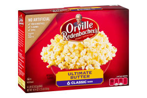 Orville Redenbacher's Gourmet Popping Corn Ultimate Butter - 6 CT