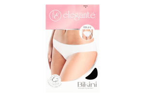 Труси жіночі Elegante 2001 bikini black M