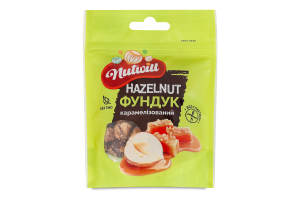 Фундук карамелизированный Nutwill д/п 100г