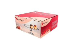 Блюдо Patisserie скло на ніжці d32см h14см Pasabahce