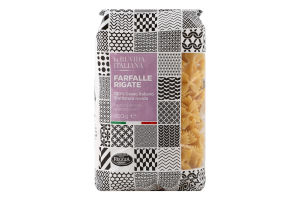Вироби макаронні фігурні бантики Farfalle rigate La Ruvida м/у 500г