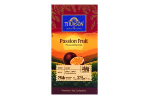 Чай чорний Thurson Passion Fruit аромат маракуї