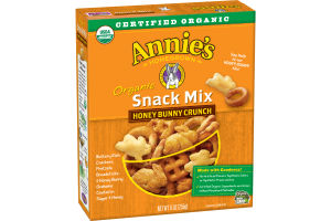 Annie's Homegrown Honey Bunny Crunch Organic Snack Mix