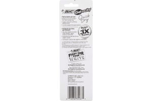 BiC Gel-ocity Quick Dry Gel Pens Blue Ink Medium Point - 2 CT