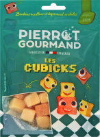 Цукерки PierrotGourmand персик троп фрук кислі жув