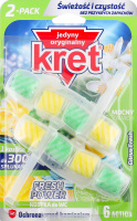 Освіжувач для унітазу Kret Citrus Fresh 2x40г И215(Польща)