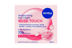Гель-крем для лица увлажняющий Прикосновение розы Nivea 50мл