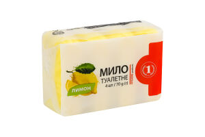 Мило туалетне Лимон ТМ "1" 4х70г